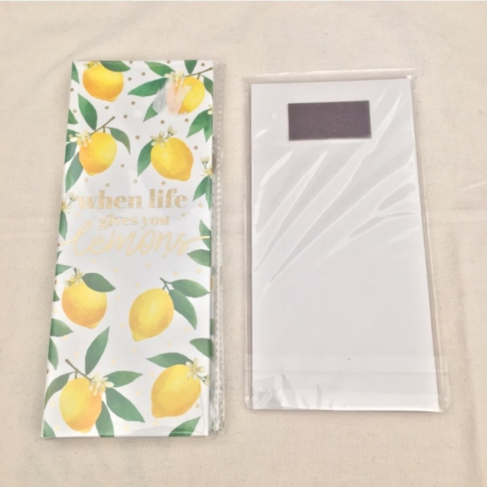 Lemon Notepad Set - Weekly Planner & Notes - Picture 2 of 3